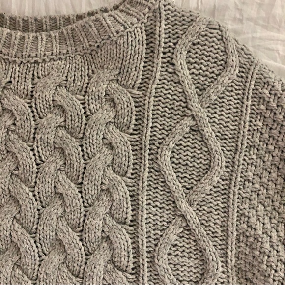 Grey Knit Sweater - Picture 2 of 4